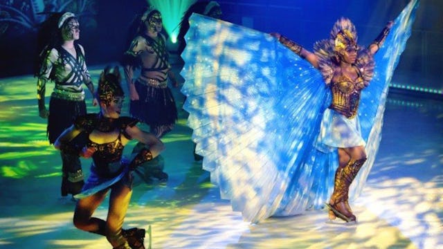 Ice show onboard Symphony of the Seas