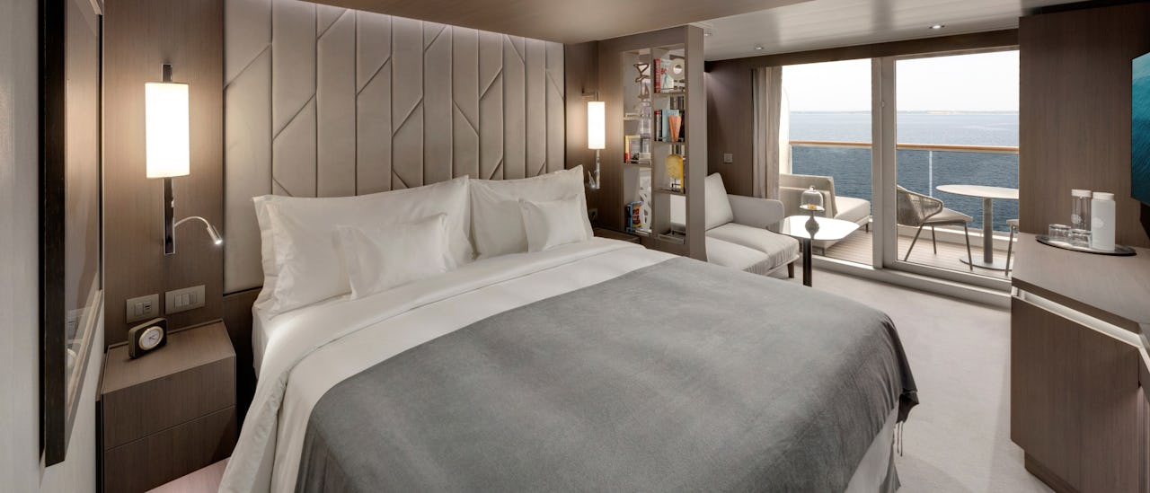 Ocean Terrace Suite onboard Explora Journeys
