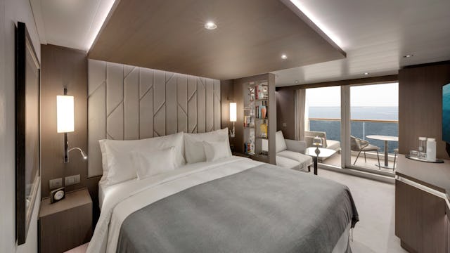 Ocean Terrace Suite onboard Explora Journeys