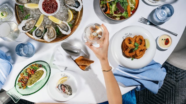 Food & Drinks from The Catch onboard Enchanted Princess