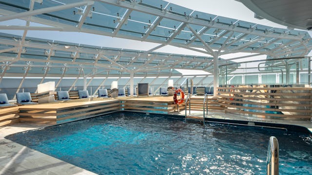 MSC Euribia Yacht Club Sundeck & Bar