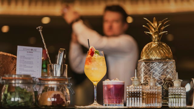 Cunard Cocktail Making