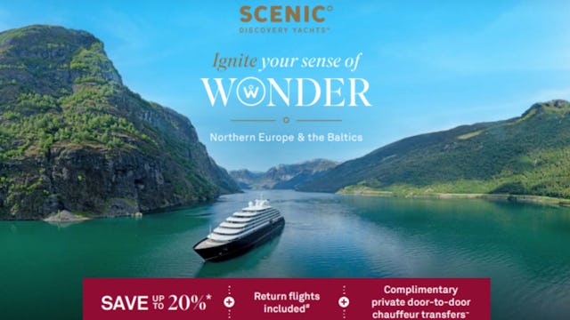 Scenic Yacht Spring Promo